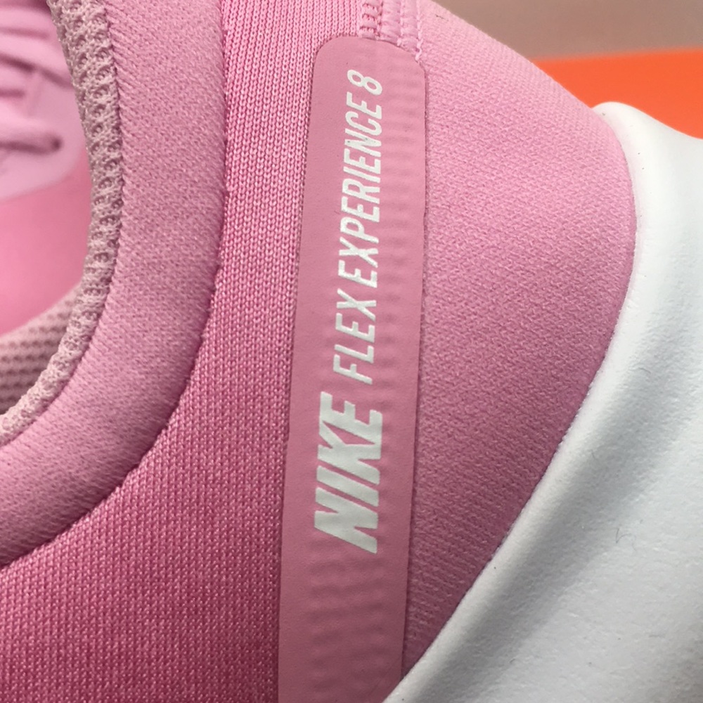 NIKE FLEX EXPERIENCE RN 8 (GS) pink rise/whit-pink - Picture 12 of 16